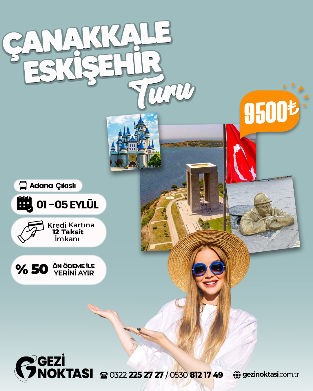 ÇANAKKALE ESKİŞEHİR TURU